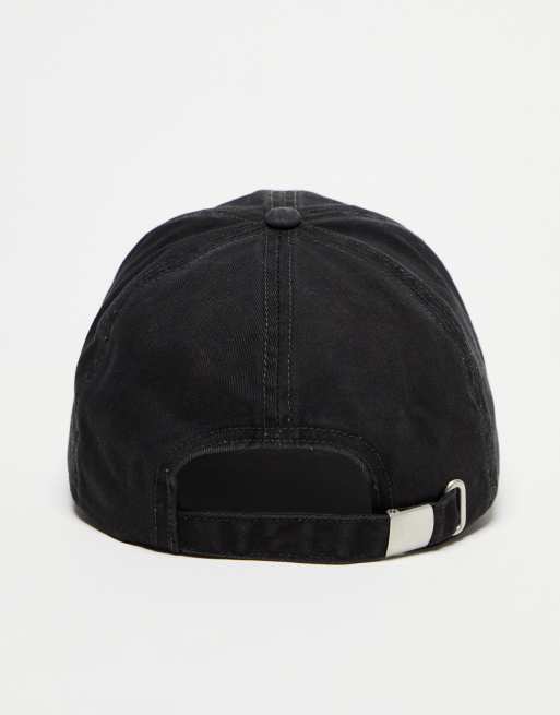 Reclaimed Vintage unisex logo cap in black | ASOS