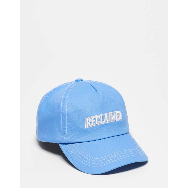 ホット商品 logo Unisex Vintage Reclaimed cap ASOS | blue in 帽子