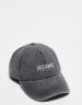 Reclaimed Vintage Unisex logo cap in washed khaki green