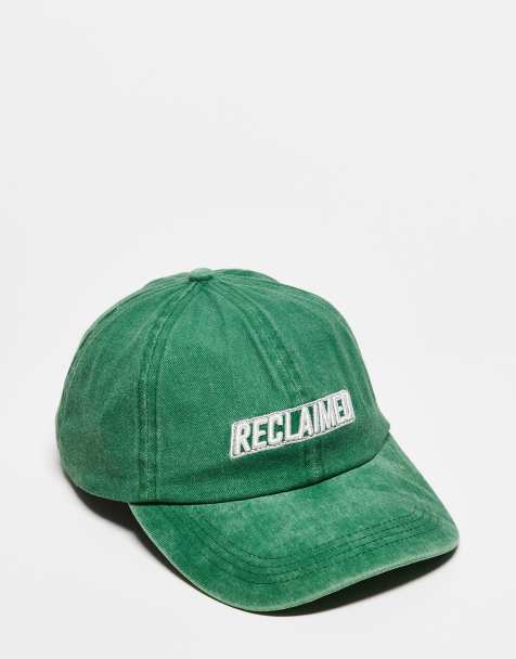 Reclaimed Vintage unisex logo cap in green - view 1