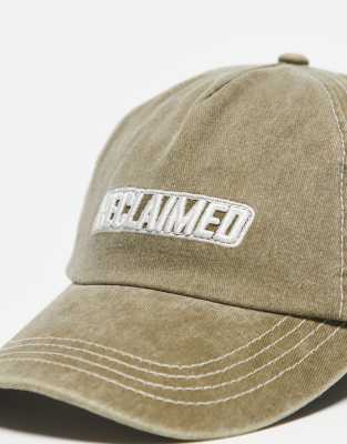 Reclaimed Vintage Unisex Logo Cap In Green