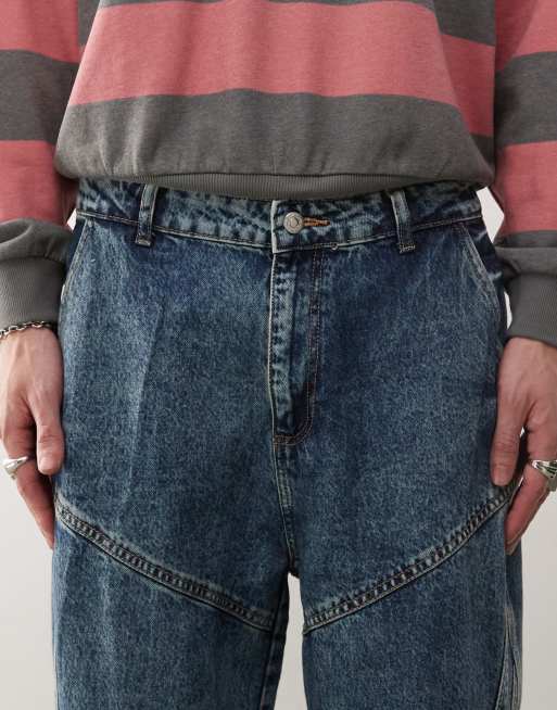 【2plan】Doggy Vintage Washing Denim Vintage wash Tangled Up In Blue Jean in Vintage Wash Denim | TWP