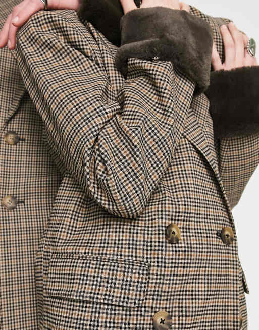 Vintage 2024 check blazer