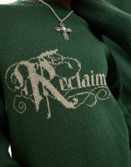 Green online vintage sweater