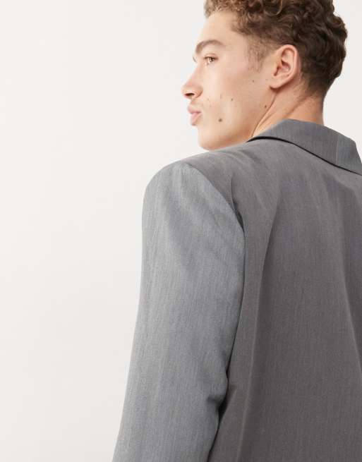 Reclaimed Vintage Unisex – Patchworkowa marynarka oversize z kontrastowymi wstawkami, 3 z 5