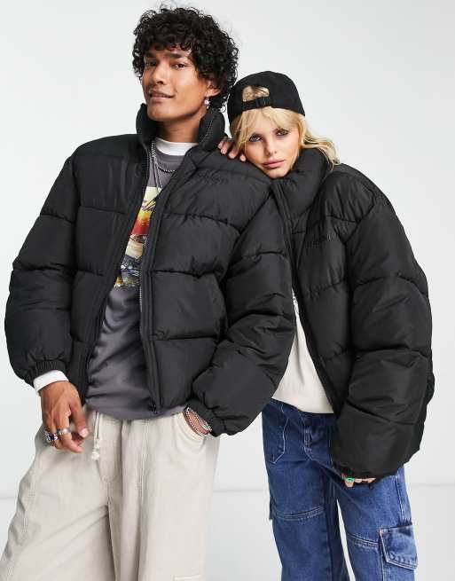 Vintage style puffer jacket discount