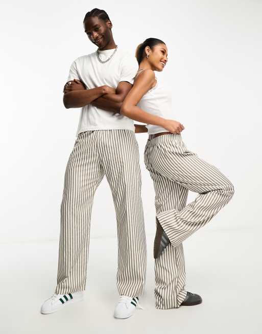 Vintage striped trousers discount