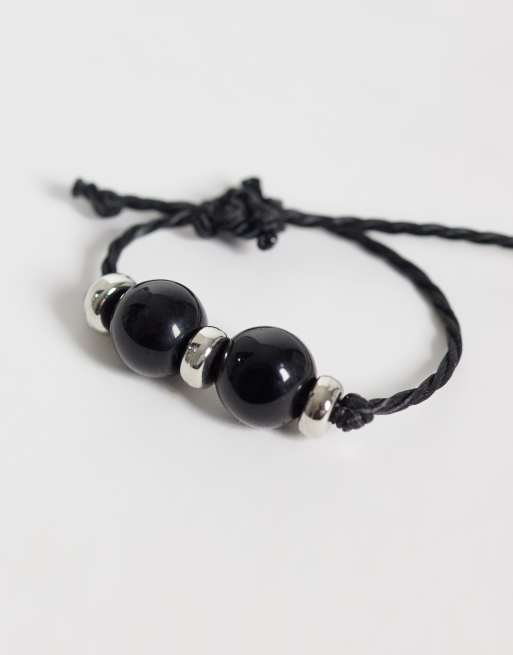 Reclaimed Vintage unisex puller rings in cord, 2 of 3