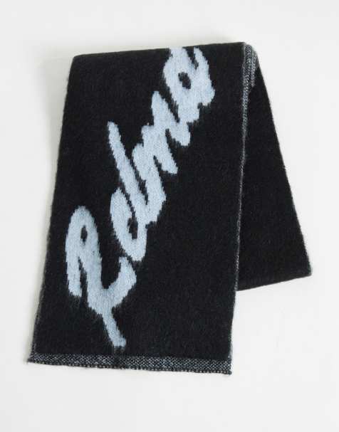 Reclaimed Vintage unisex scarf with branding in grey - view 1