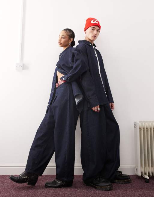 Reclaimed Vintage – Unisex-Set aus festem Jeansstoff