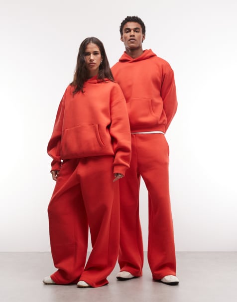 Reclaimed Vintage unisex set in red - view 1