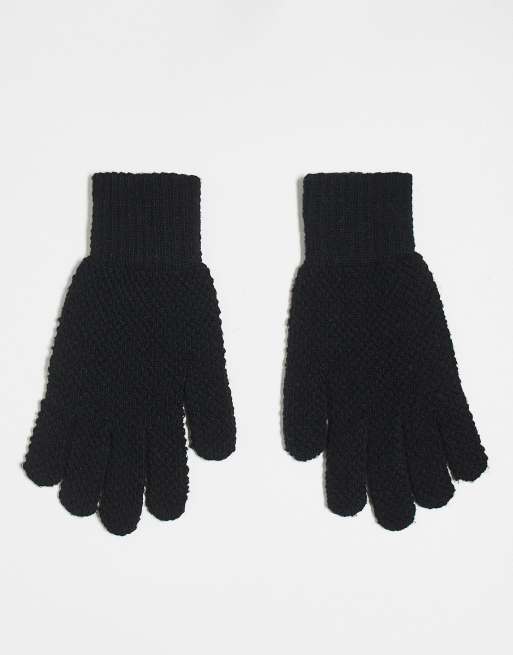 Reclaimed Vintage – Unisex-Set in Schwarz mit Waffelstruktur