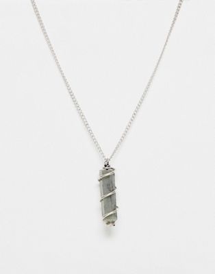 Reclaimed Vintage unisex shard wire pendant necklace - ASOS Price Checker