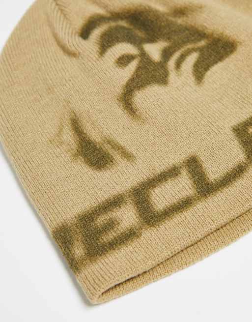 Reclaimed Vintage unisex skull beanie in graphic, 2 of 4