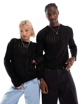 Women Vintage Floral Spliced Sweater