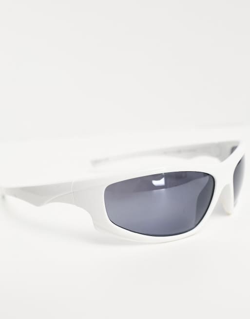White wrap sunglasses sale