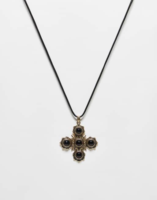 Square stone pendant new arrivals