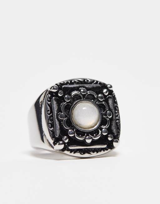 Gemstone pinky 2025 ring