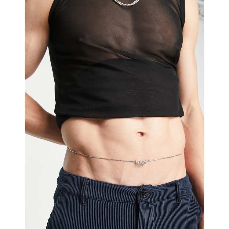Belly chain tattoo discount