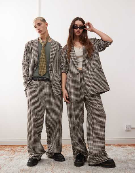 Reclaimed Vintage - Unisex - Ternet og oversized jakkesæt - view 1