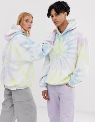 tie dye hoodie asos