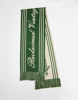 Reclaimed Vintage unisex varsity logo carrier scarf