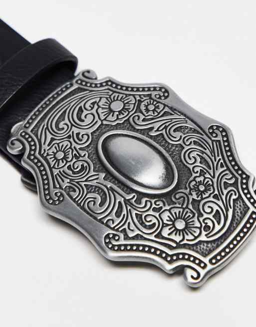 Vintage mens western belt buckles online