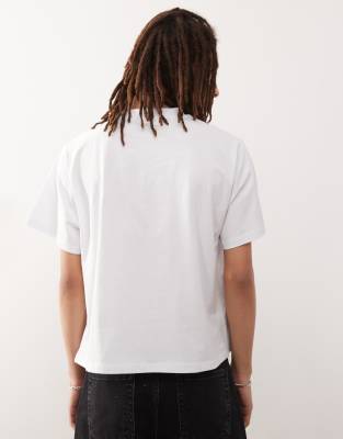 Reclaimed Vintage unisex western rodeo graphic oversized t-shirt in white