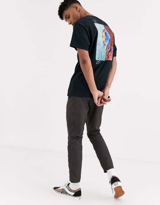 Reclaimed Vintage van gogh t shirt in black