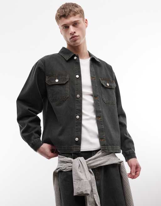 Reclaimed Vintage - Veste en jean d'ensemble - Kaki