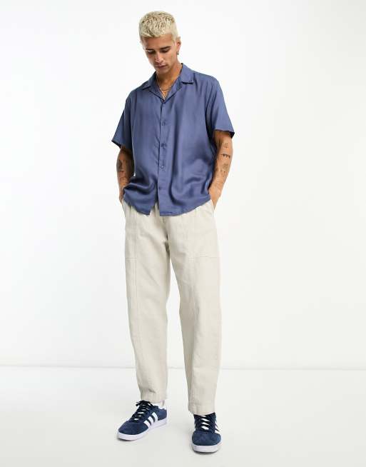 Urban Classics Comfort fit Overhemd in Zwart | ABOUT YOU