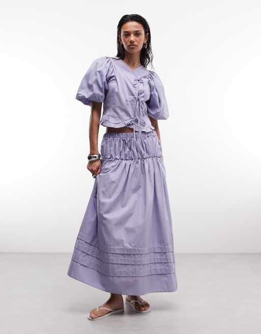 Reclaimed Vintage - Western-inspireret sæt med cowgirl-top