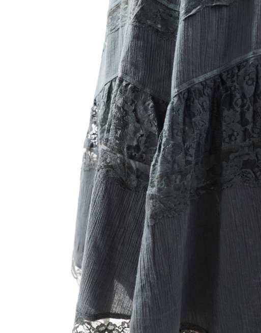 Reclaimed Vintage – Western-Rock mit Spitzeneinsätzen, 3 von 5