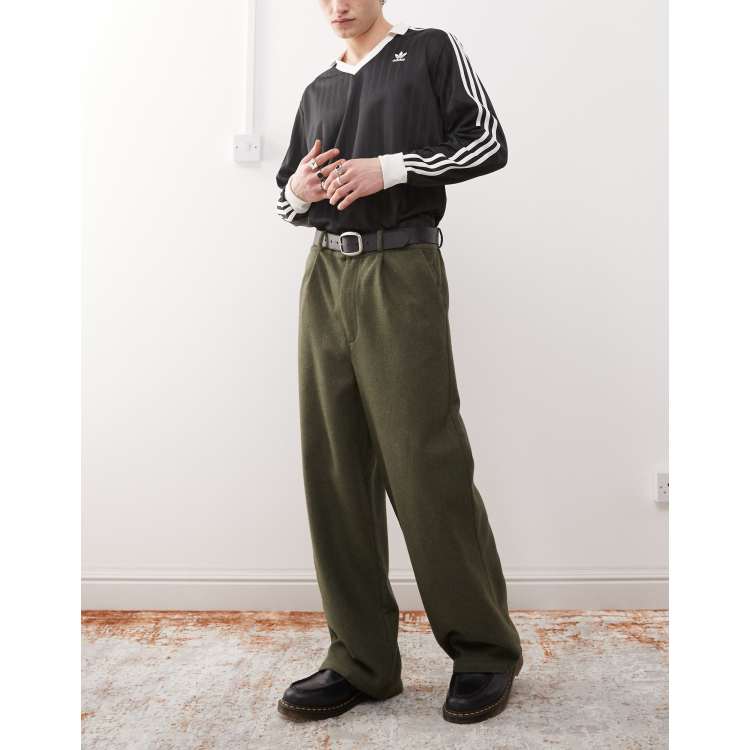 Grey Vintage Wool Trousers — Last & Lapel