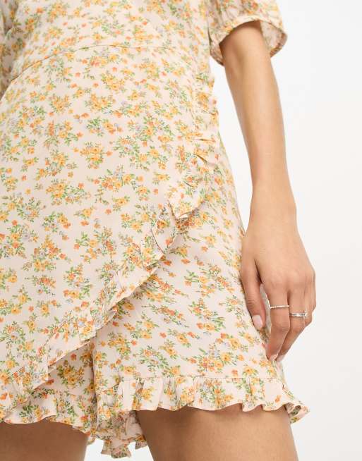 Wrap skirt playsuit hotsell