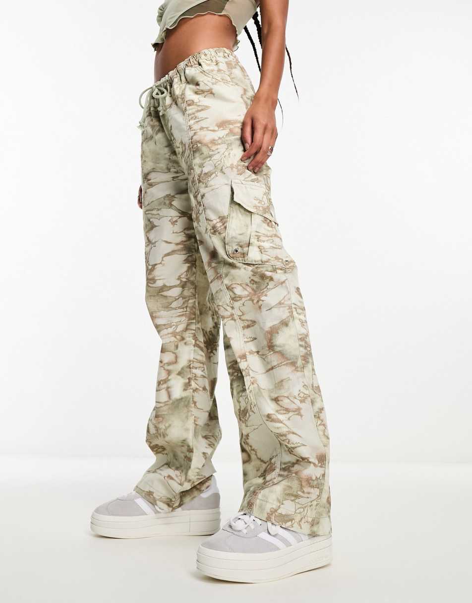 Reclaimed Vintage Y2K cargo in camo print