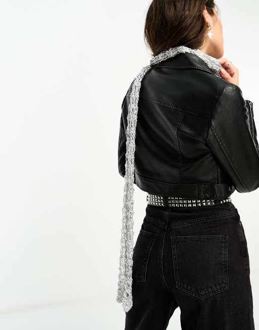 Silver sequin scarf shop
