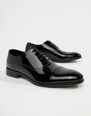 red tape black brogue shoes