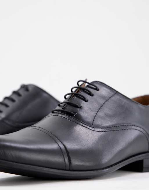 Red Tape - Chaussures Oxford en cuir à lacets - Noir, 2 de 4