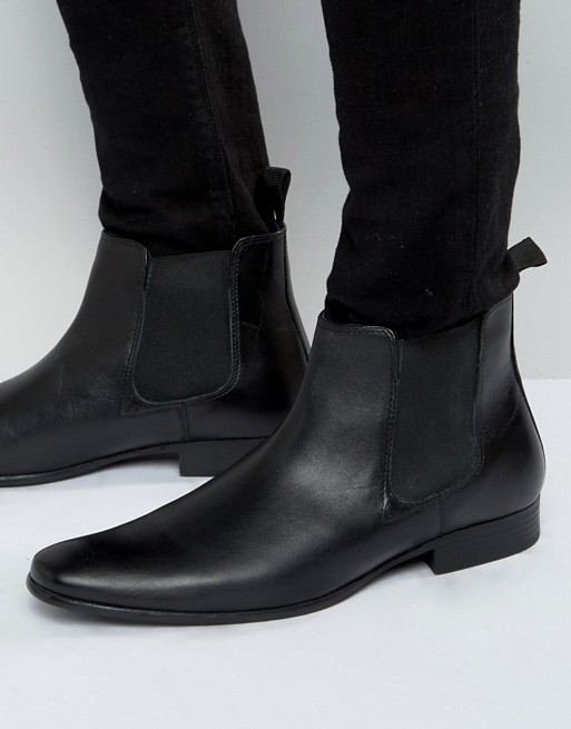Red Tape Chelsea Boots In Leather | ASOS