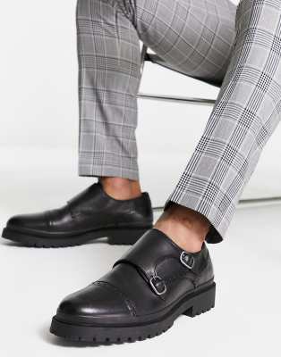 asos mens monk shoes