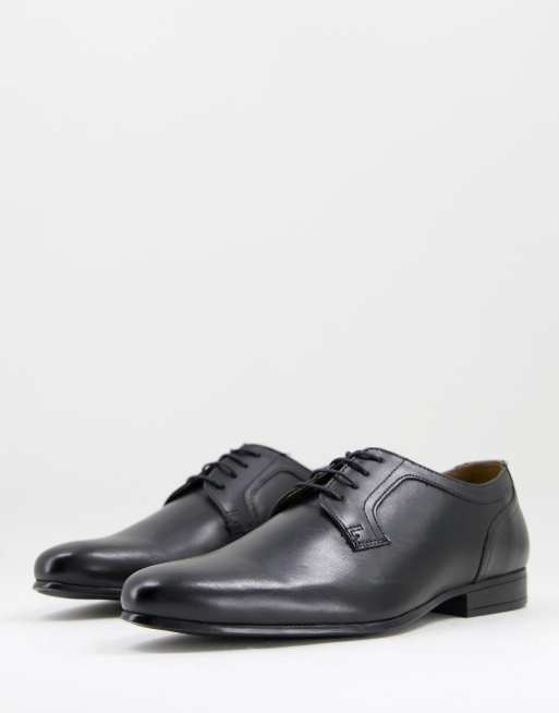Red Tape – Derby-Schuhe aus Leder in Schwarz