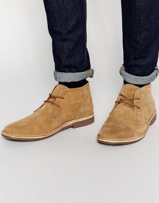 beige desert boots