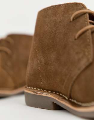 red tape tan chukka boots