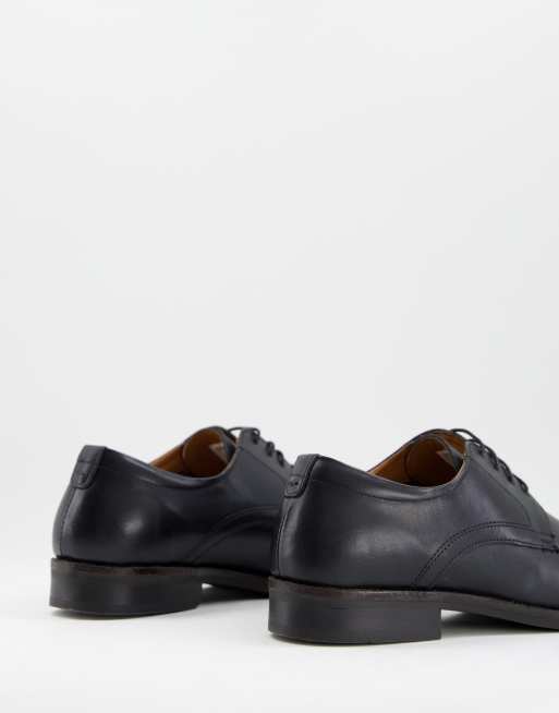 Red tape black derby shoes store