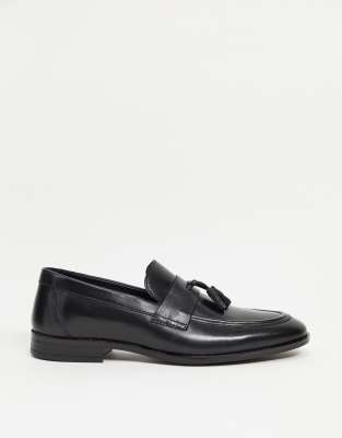 red tape leather slippers