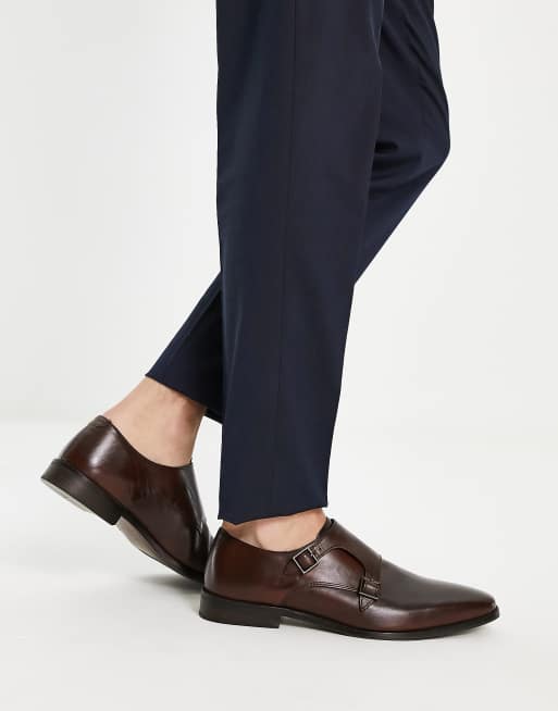 Red tape cheap monk strap shoes