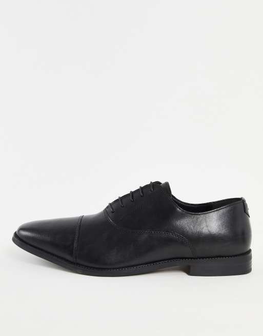 Red Tape - Scarpe Oxford stringate in pelle nere