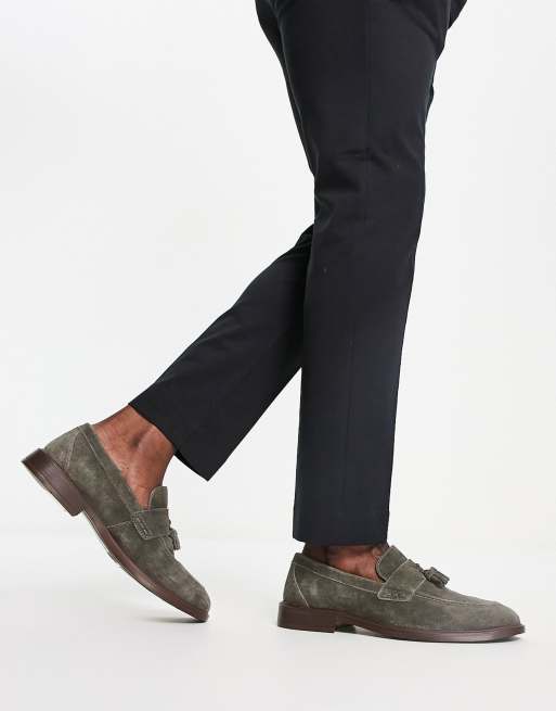 Asos Tassel Loafers In Red Suede With Natural Sole, $65, Asos