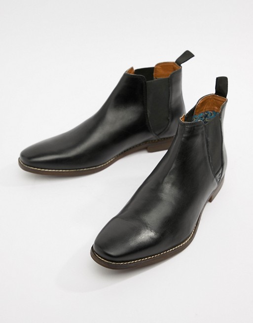 Red Tape Tapton Chelsea Boots In Black | ASOS